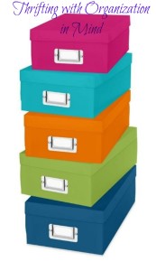 Colorful Organizatio Boxes PM