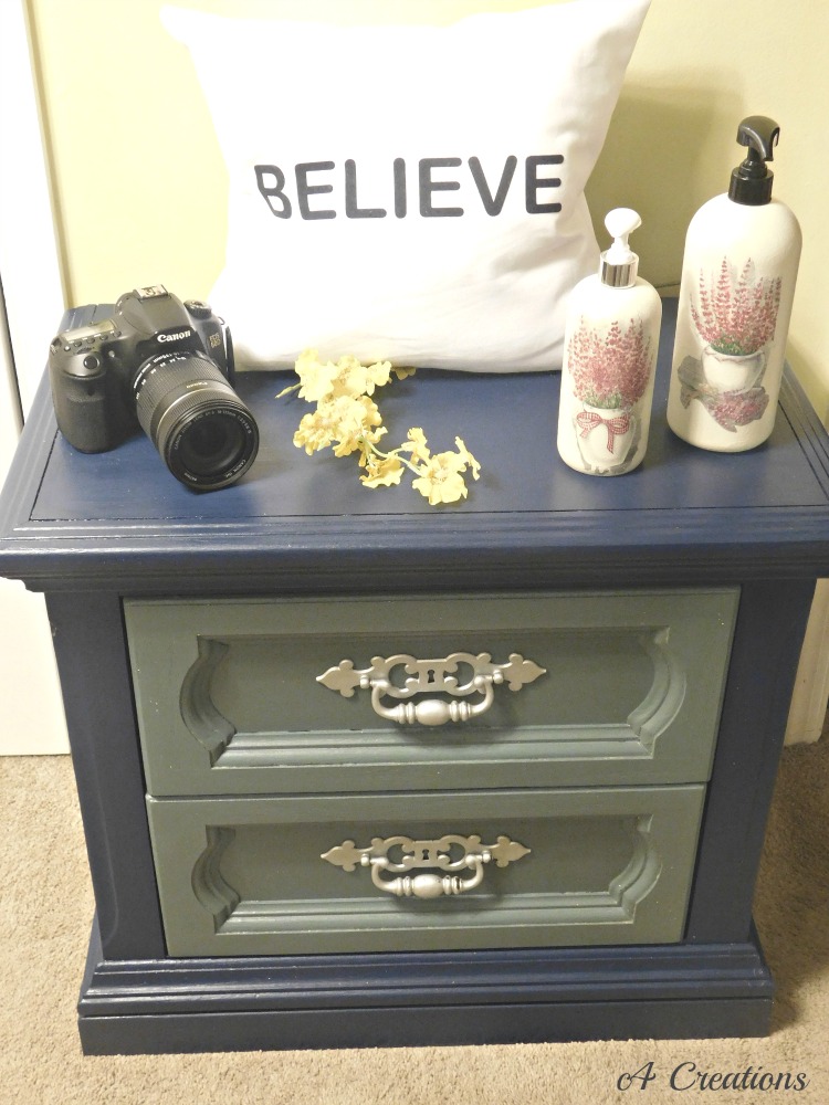 How I Upcycled A 30 + Year Old Night Stand
