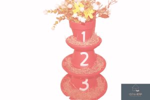 Terracotta Flower-Pot Tower