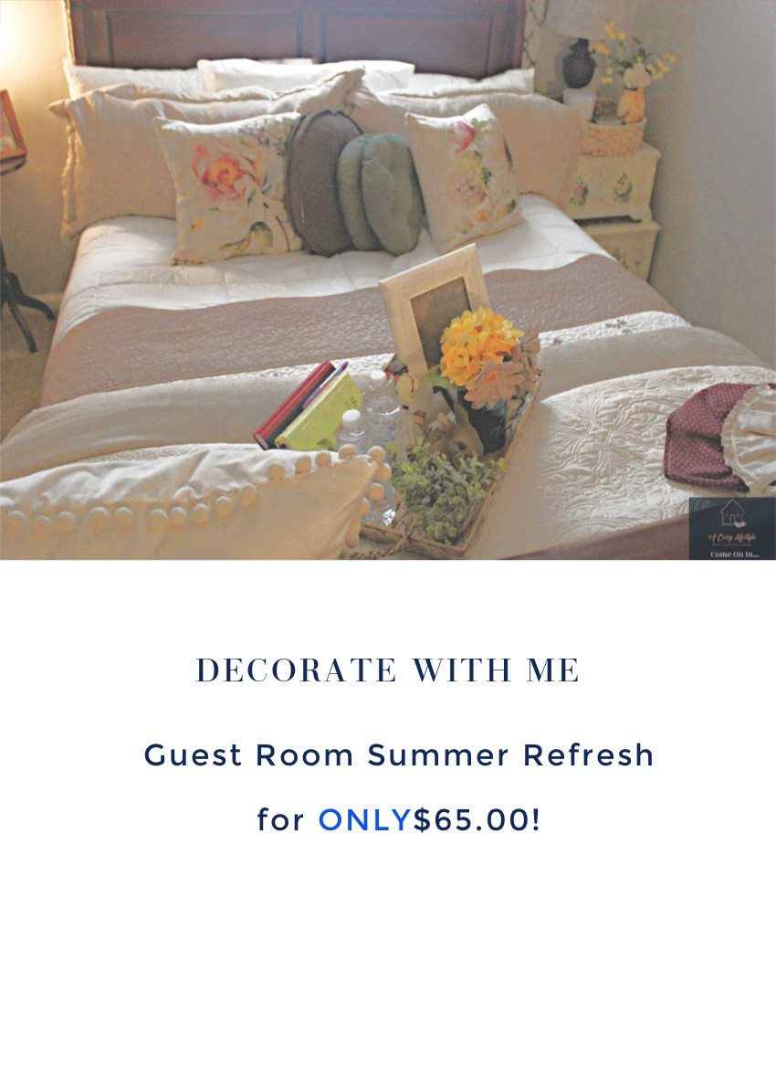 Refresh My Guest Room Spending ONLY $65.00