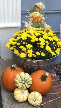 Pumpkin Display Ideas For Your Porch